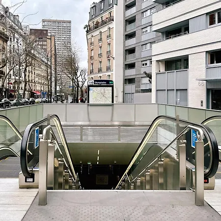 公寓 Center 2 Appt Metro 14 Olympiades